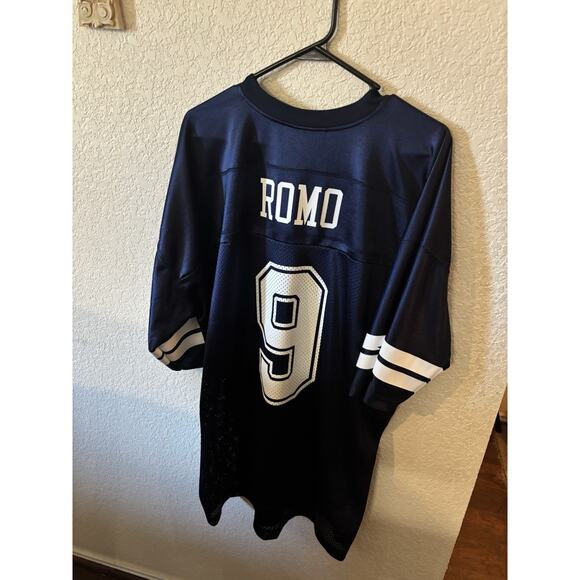Mens NFL Dallas Cowboys Tony Romo #9 Football Jersey Size 2XL EUC America Team - Picture 1 of 6